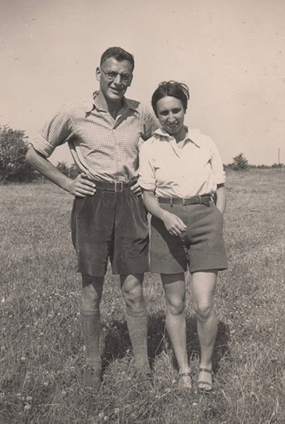 Richard and Erna Hausmann, 1937.